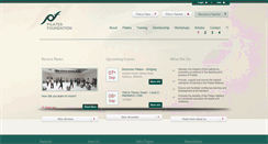 Desktop Screenshot of pilatesfoundation.com