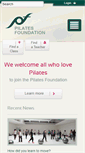 Mobile Screenshot of pilatesfoundation.com